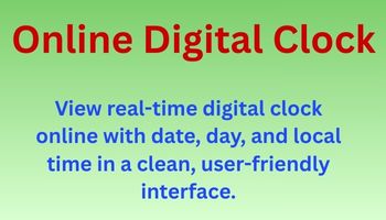 Online Digital Clock